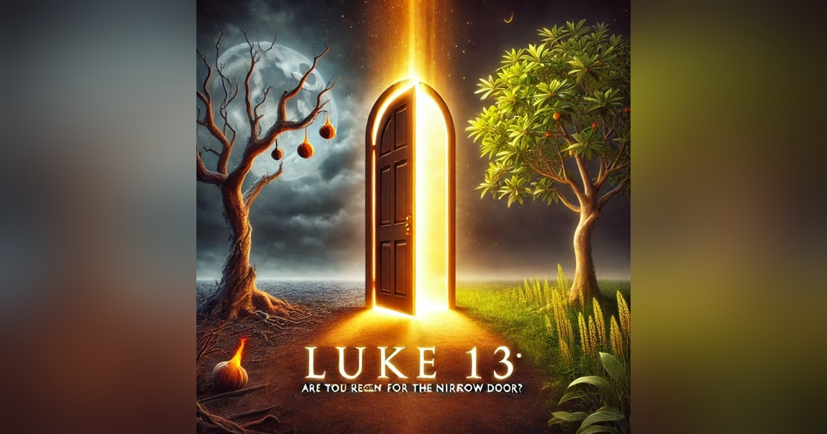 Luke 13: Jesus’ Urgent Call—Are You Ready? Luke 13: Jesus’ Urgent Call—Are You Ready?