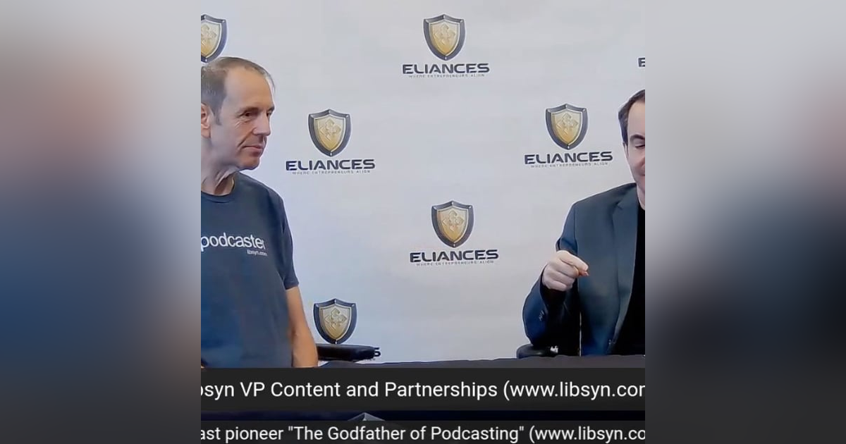 Rob Greenlee, Godfather of Podcasting, Libsyn VP Content and Partnerships, New Media Show Rob Greenlee, Godfather of Podcasting, Libsyn VP Content and Partnerships, New Media Show