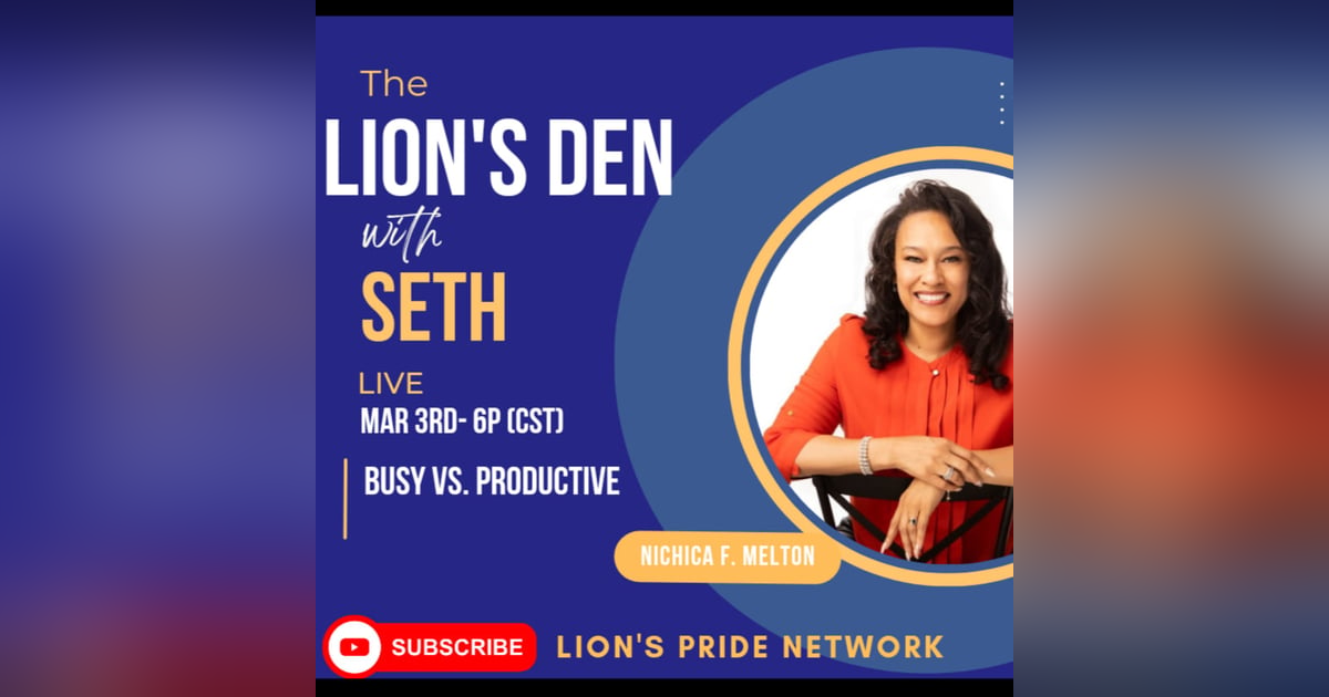 Busy vs. Productive with Mrs. Melton Busy vs. Productive with Mrs. Melton