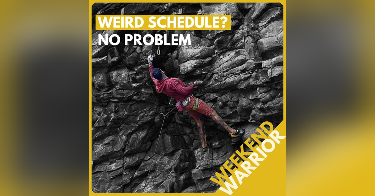 Weekend Warrior: Shift Work, a Case for the Unsexy Stuff, and the Power of Intentionality Weekend Warrior: Shift Work, a Case for the Unsexy Stuff, and the Power of Intentionality