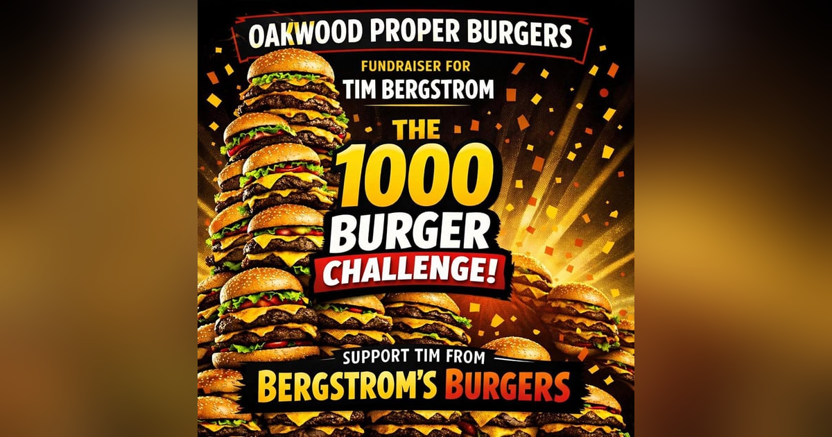 COTC 30 Mar 2026 - Oakwood 1000 burger challange COTC 30 Mar 2026 - Oakwood 1000 burger challange