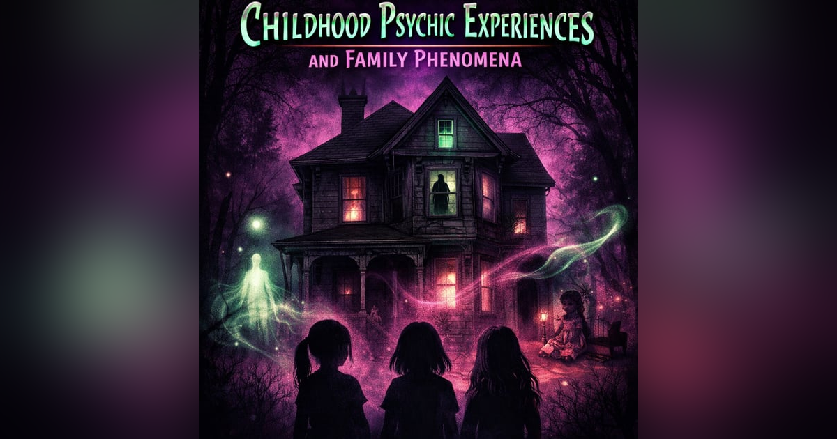 Childhood Psychic Experiences and Family Phenomena Childhood Psychic Experiences and Family Phenomena