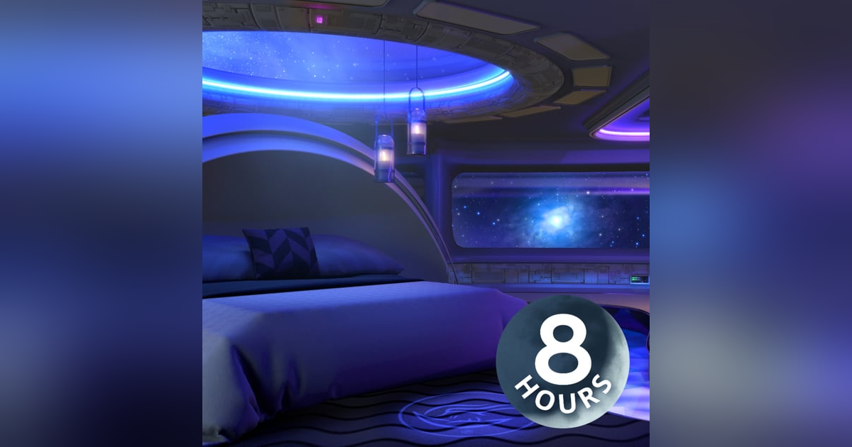 Fall Asleep in Spaceship Bedroom | 8 Hours Space White Noise for Sleep Fall Asleep in Spaceship Bedroom | 8 Hours Space White Noise for Sleep