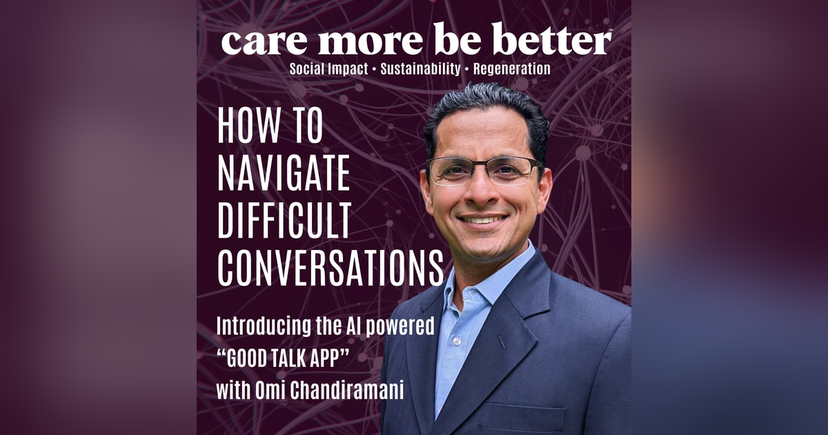 How To Navigate Difficult Conversations To Maximize Your Impact | Omi Chandiramani, CEO & Founder of Good Talk How To Navigate Difficult Conversations To Maximize Your Impact | Omi Chandiramani, CEO & Founder of Good Talk