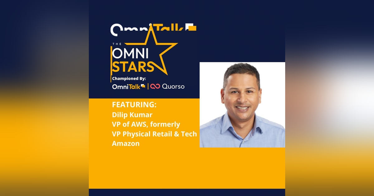 2022 OmniStars Spotlight | Dilip Kumar VP Amazon Web Services Applications 2022 OmniStars Spotlight | Dilip Kumar VP Amazon Web Services Applications