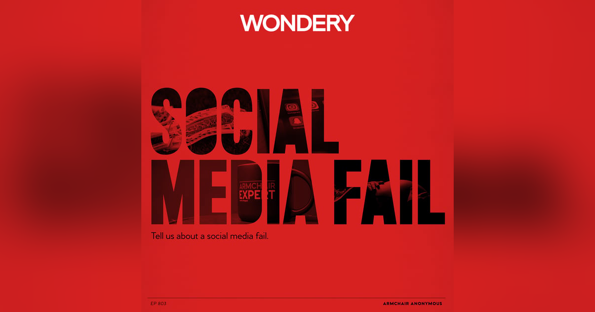 Armchair Anonymous: Social Media Fail Armchair Anonymous: Social Media Fail