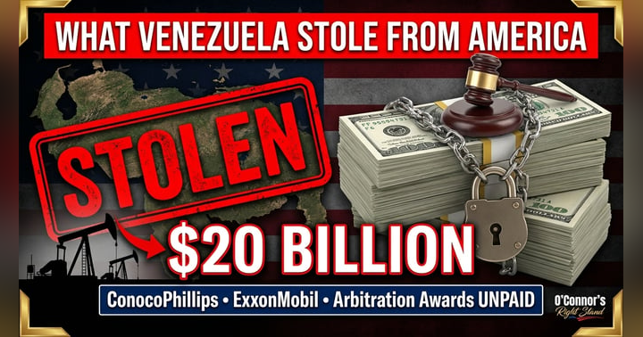 image for Venezuela Didn't Borrow—They STOLE: The $20 Billion Bill Trump's Collecting