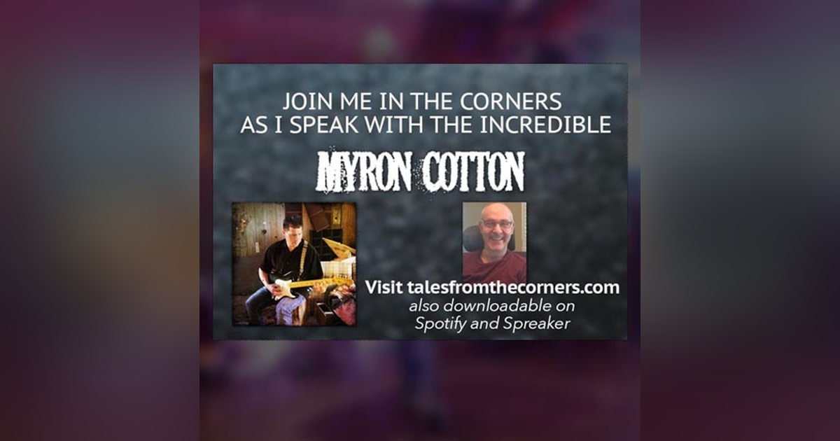 Myron Cotton - Singer/Songwriter/Musician Myron Cotton - Singer/Songwriter/Musician