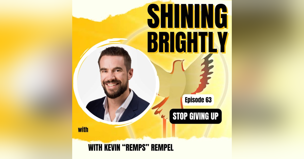 STOP GIVING UP With Kevin STOP GIVING UP With Kevin