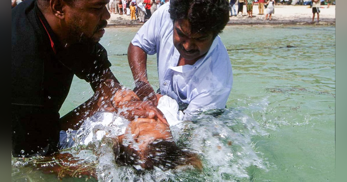 Does Baptism Save Us? Does The Act of Baptism Bring Salvation? Is it Sexist That The Bible Calls Christian Wives to Submit? + Reading 1 Peter 3 #283 Does Baptism Save Us? Does The Act of Baptism Bring Salvation? Is it Sexist That The Bible Calls Christian Wives to Submit? + Reading 1 Peter 3 #283