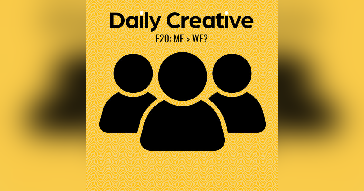 Me > We? Me > We?