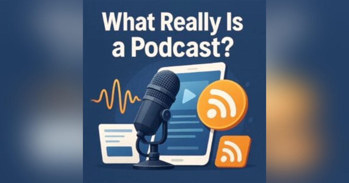 What Really Is a Podcast? What Really Is a Podcast?