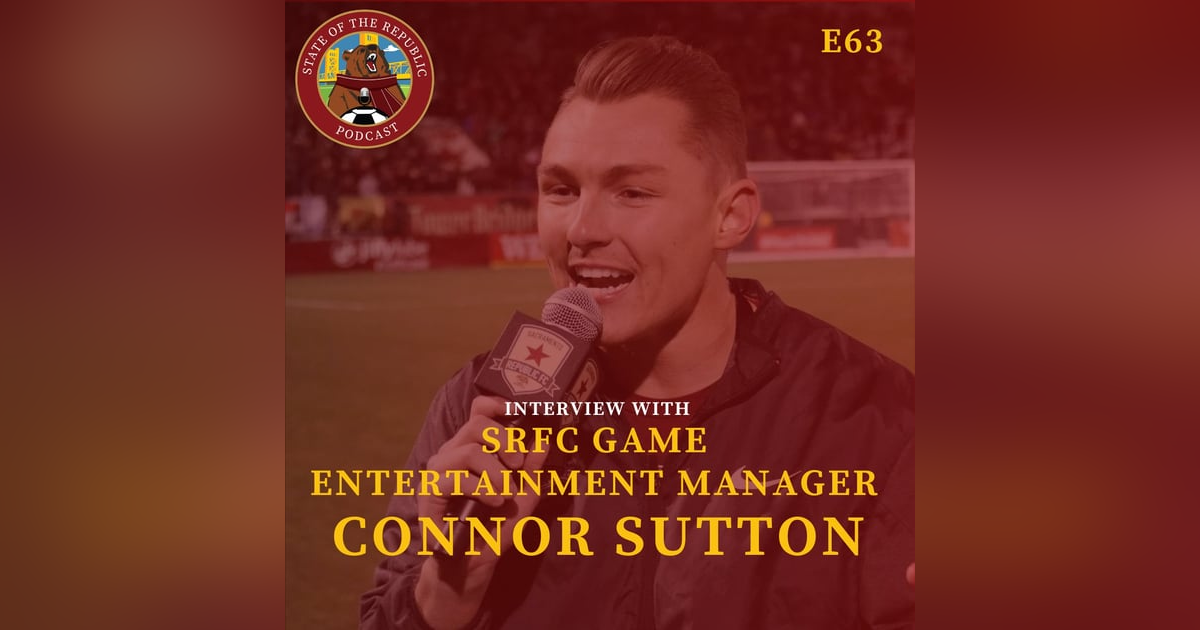 S1E63 - Interview with CONNOR SUTTON, SRFC's Game Entertainment Manager!! S1E63 - Interview with CONNOR SUTTON, SRFC's Game Entertainment Manager!!