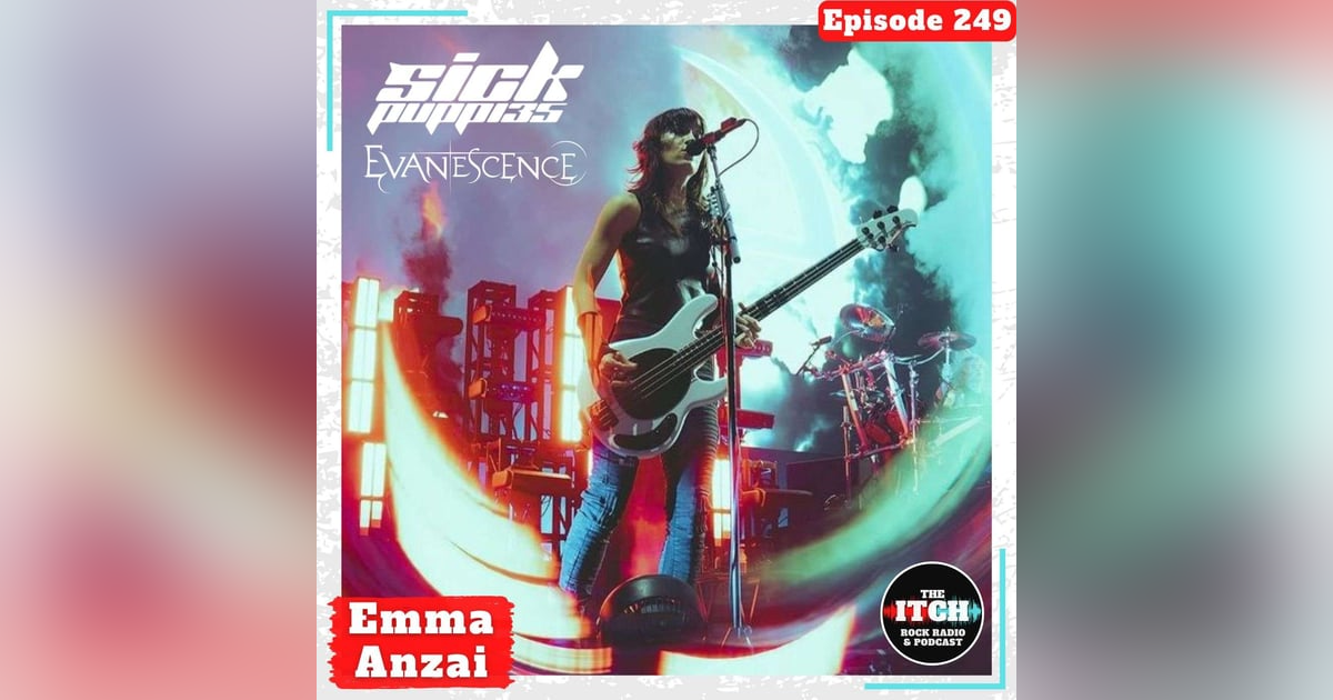 E249 Emma Anzai of Sick Puppies & Evanescence on Bass Solos, Beastie Boys, and Metallica and Halestorm Tours E249 Emma Anzai of Sick Puppies & Evanescence on Bass Solos, Beastie Boys, and Metallica and Halestorm Tours