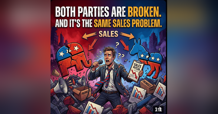 image for Both Parties Are Broken. And It's the Same Sales Problem.