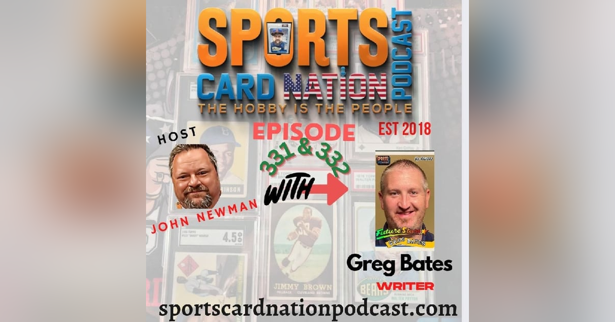 Greg Bates is back! E332 Greg Bates is back! E332