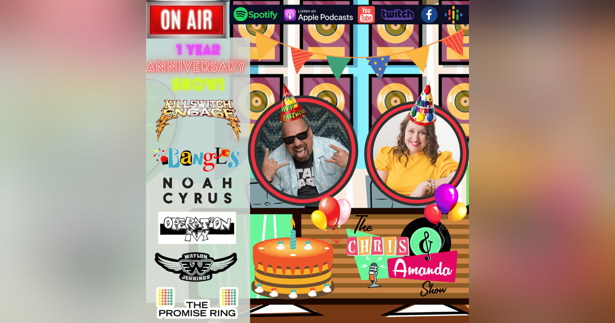 Killswitch Engage, Waylon Jennings , The Bangles, Operation Ivy, Noah Cyrus, The Promise Ring Killswitch Engage, Waylon Jennings , The Bangles, Operation Ivy, Noah Cyrus, The Promise Ring