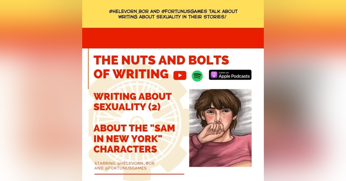 EP 50: Writing about Sexuality (2) - About "Sam in New York" Characters EP 50: Writing about Sexuality (2) - About "Sam in New York" Characters
