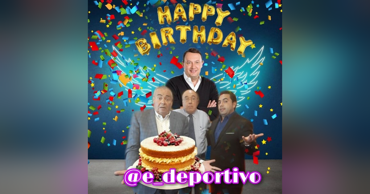 Hoy Felicitamos a Toño de Valdés por su cumpleaños en Espacio Deportivo de la Tarde 22 de Octubre 2020 Hoy Felicitamos a Toño de Valdés por su cumpleaños en Espacio Deportivo de la Tarde 22 de Octubre 2020