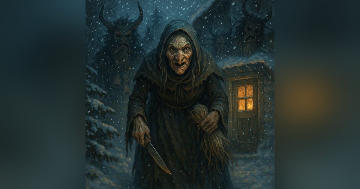 Terrifying & True | Frau Perchta, the Christmas Witch: Alpine Folklore and Chilling Christmas Horror Terrifying & True | Frau Perchta, the Christmas Witch: Alpine Folklore and Chilling Christmas Horror