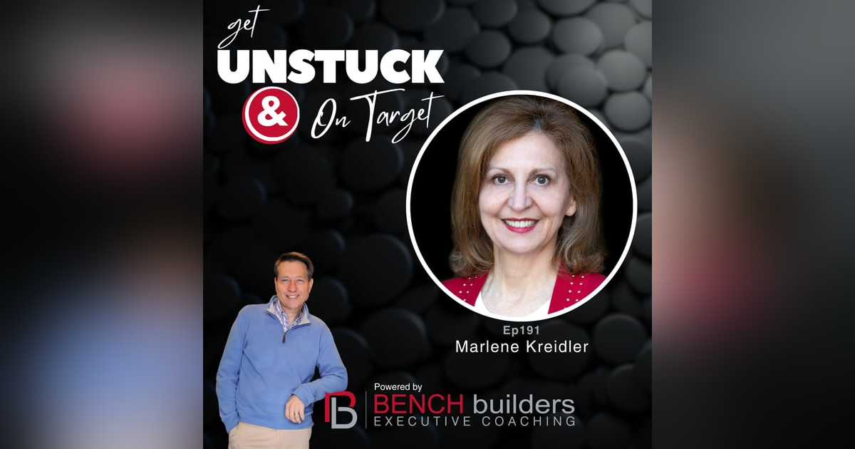 Ep191 Marlene Kreidler - Your Job Might Be Replaced by AI, but Your Value Doesn't Have to Be Ep191 Marlene Kreidler - Your Job Might Be Replaced by AI, but Your Value Doesn't Have to Be