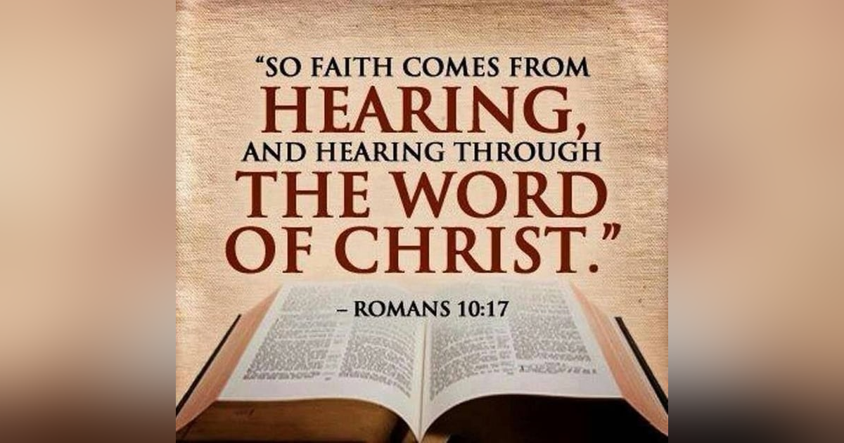 How Can Our Faith Grow? Reading Romans 10 #148 How Can Our Faith Grow? Reading Romans 10 #148