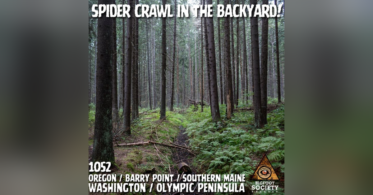 Spider Crawl Bigfoot in the Backyard! Spider Crawl Bigfoot in the Backyard!
