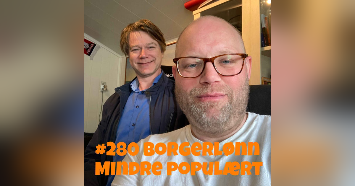 #280 Borgerlønn mindre populært #280 Borgerlønn mindre populært