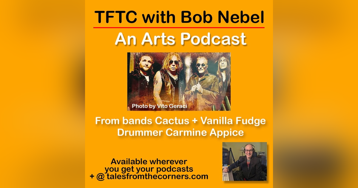 Carmine Appice from Cactus + Vanilla Fudge Carmine Appice from Cactus + Vanilla Fudge