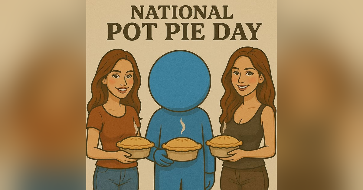 National Pot Pie Day (Hoppe Hour With Ryan Hoppe: 9.23.25) National Pot Pie Day (Hoppe Hour With Ryan Hoppe: 9.23.25)