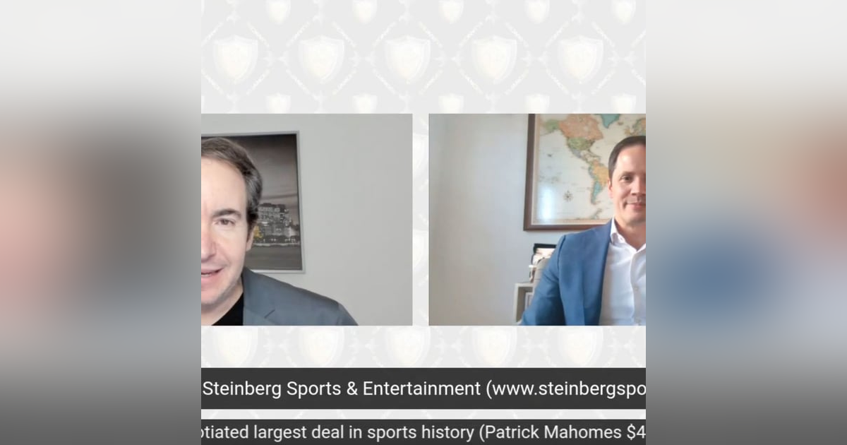 Chris Cabott, CEO Steinberg Sports and Entertainment $650Million in contracts, negotiated largest 450Million deal in sports history Chris Cabott, CEO Steinberg Sports and Entertainment $650Million in contracts, negotiated largest 450Million deal in sports history