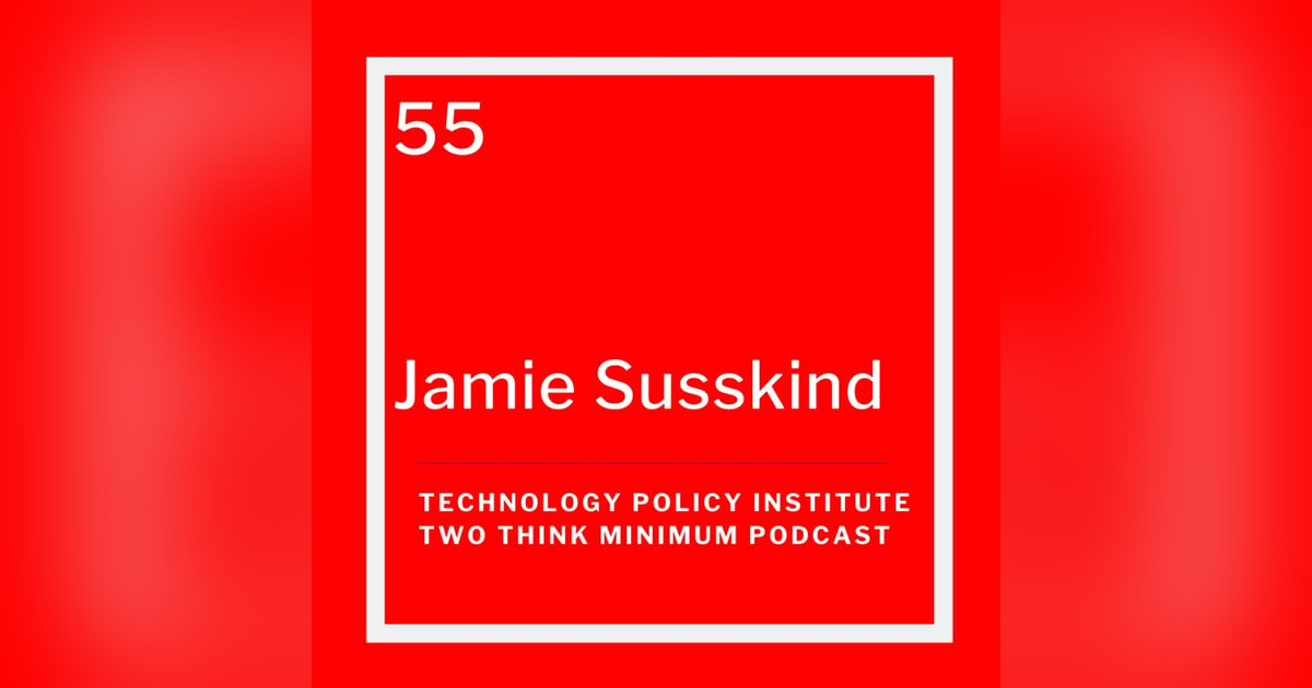 Section 230 Series: Online Free Speech and Section 230 with Jamie Susskind Section 230 Series: Online Free Speech and Section 230 with Jamie Susskind
