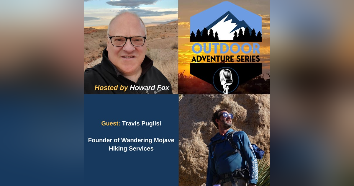 Travis Puglisi, Founder of Wandering Mojave Hiking Services Travis Puglisi, Founder of Wandering Mojave Hiking Services
