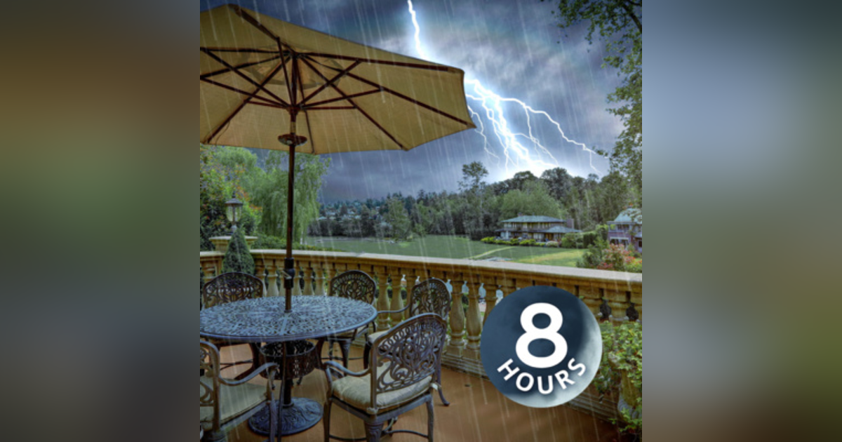 Sleep Sounds Rain & Thunder 8 Hours | Soothing Nature White Noise Sleep Sounds Rain & Thunder 8 Hours | Soothing Nature White Noise