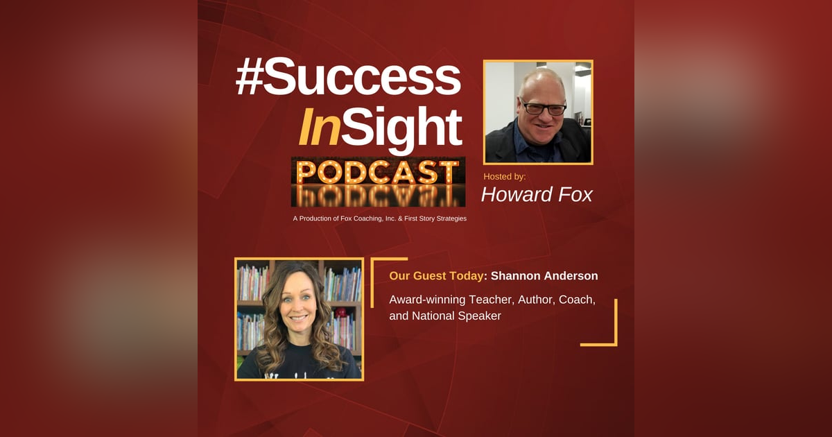 Shannon Anderson, Award-winning Teacher, Author, Coach, and National Speaker Shannon Anderson, Award-winning Teacher, Author, Coach, and National Speaker
