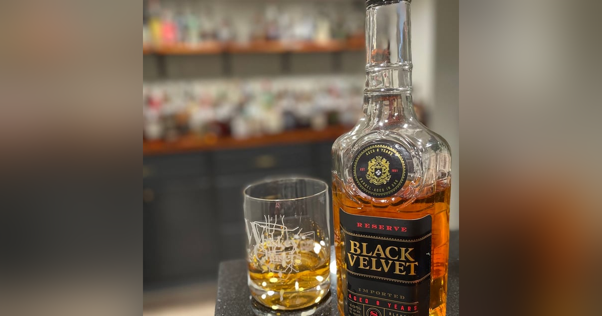 Black Velvet 8 year! Black Velvet 8 year!