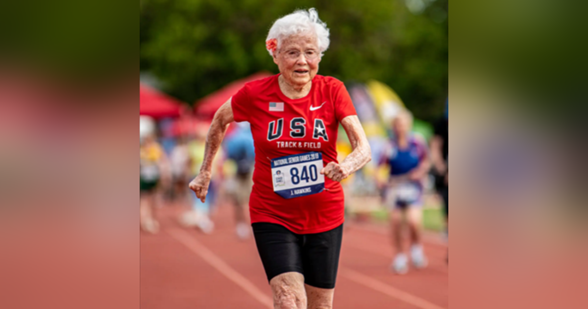 Magic Moments: Julia Hawkins’ 108-Year Track Sprint Magic Moments: Julia Hawkins’ 108-Year Track Sprint