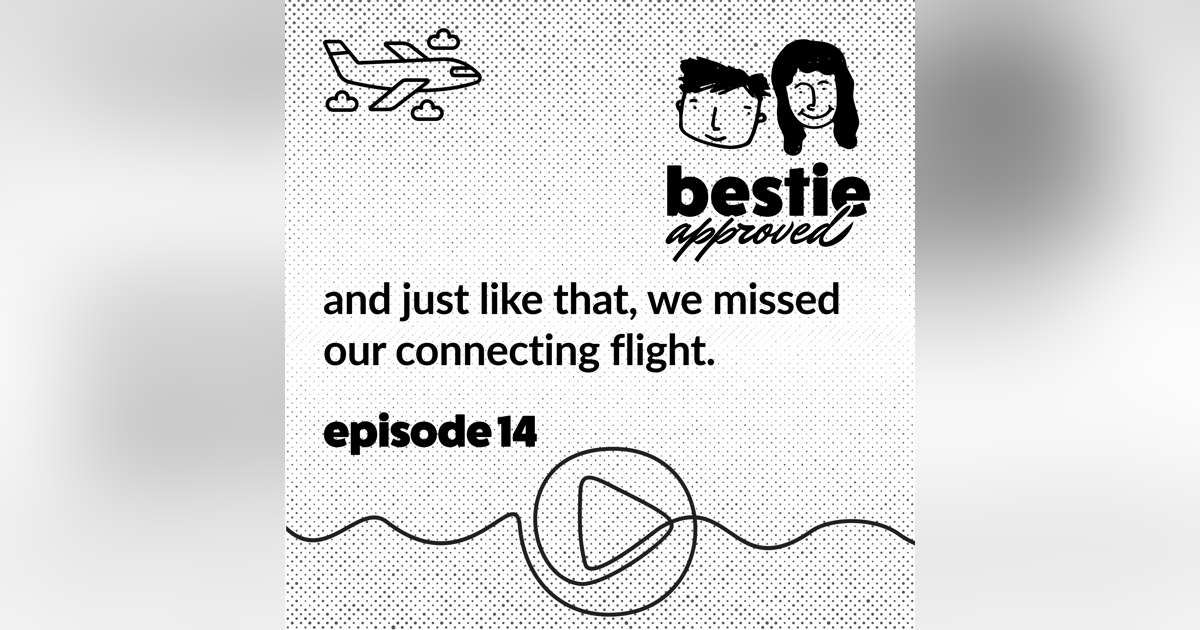 and just like that, we missed our connecting flight. and just like that, we missed our connecting flight.