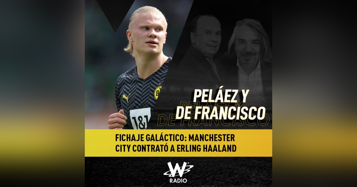 Fichaje galáctico: Manchester City contrató a Erling Haaland Fichaje galáctico: Manchester City contrató a Erling Haaland