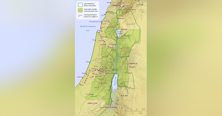 image for Map - Unconquered Lands in Israel