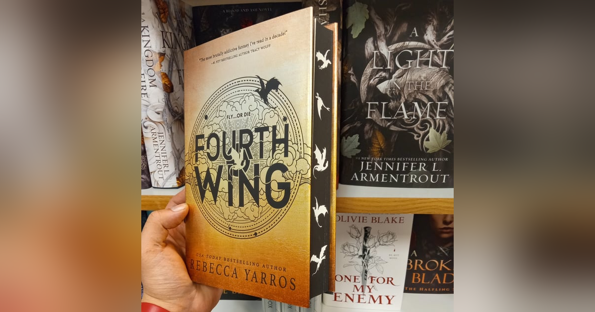 50. Fourth Wing by Rebecca Yarros Book Review 50. Fourth Wing by Rebecca Yarros Book Review