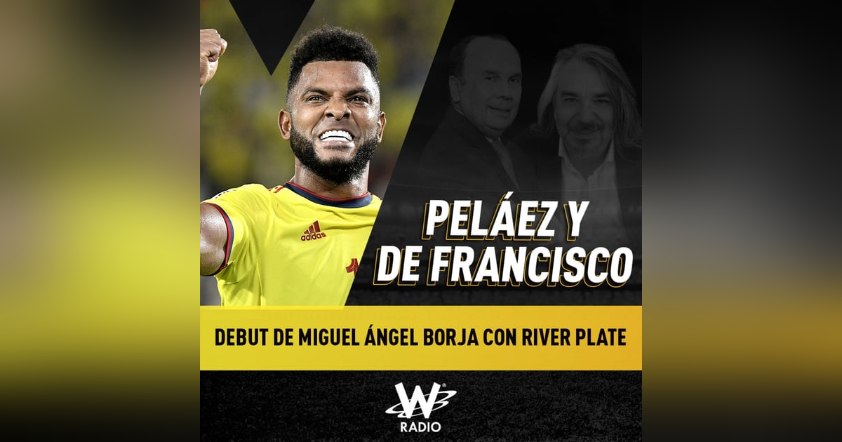 Debut de Miguel Ángel Borja con River Plate Debut de Miguel Ángel Borja con River Plate