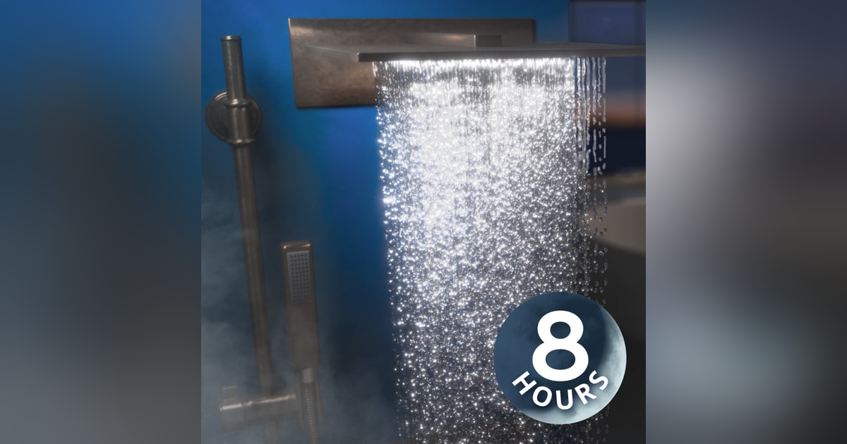 White Noise Shower Sounds for Relaxation | 8 Hour Shower Ambience White Noise Shower Sounds for Relaxation | 8 Hour Shower Ambience