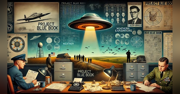 image for Blog Post: Project Blue Book – Unveiling the Shadows of UFO Secrets