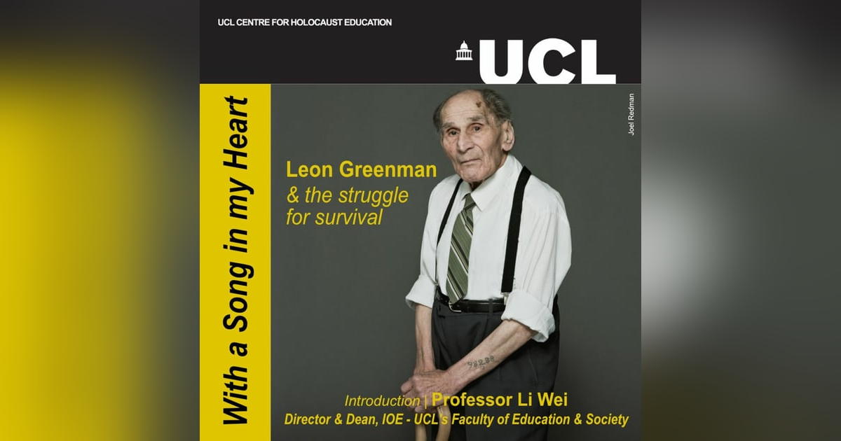 With a Song in My Heart - Leon Greenman | Introduction - Prof Li Wei With a Song in My Heart - Leon Greenman | Introduction - Prof Li Wei
