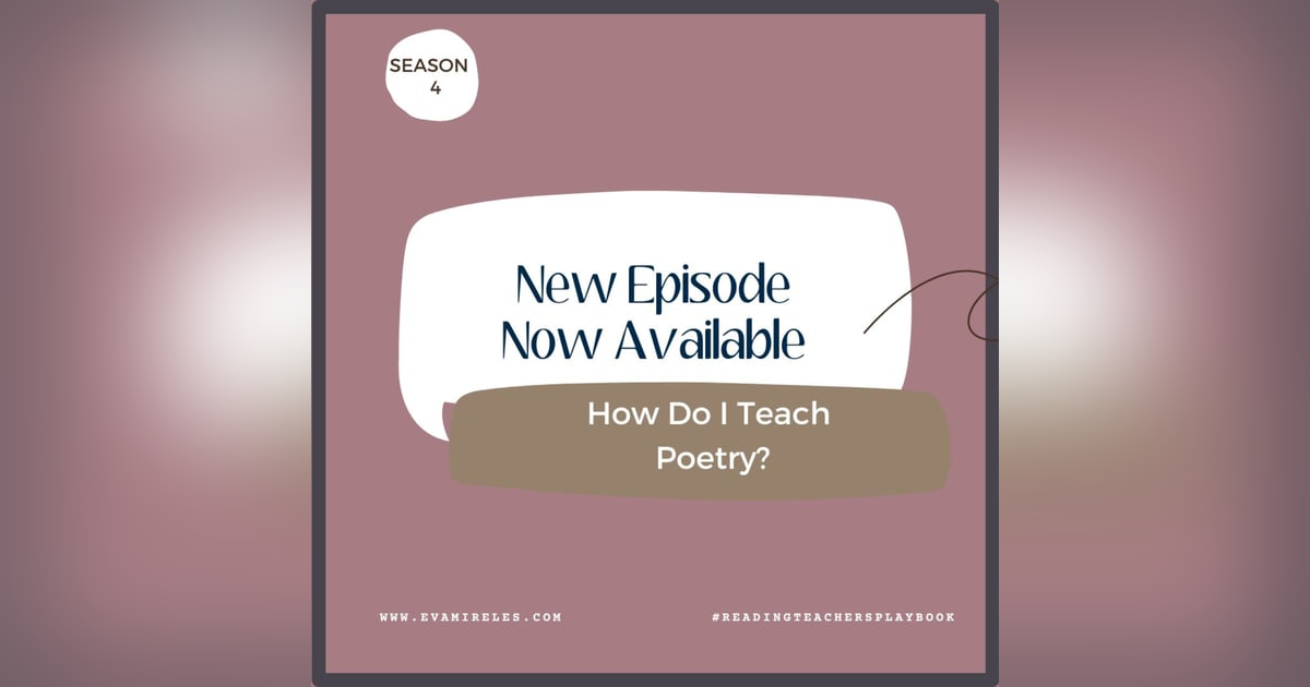 How Do I Teach Poetry in Upper Elementary? How Do I Teach Poetry in Upper Elementary?