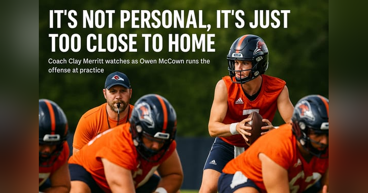 image for Its Not Personal, It's Just Close to Home: How Does Clay Merritt Feel About Returning to His Home State as the coach of the Undefeated UTSA Roadrunners