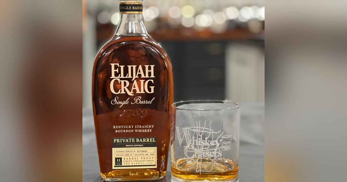 An Elijah craig Barrel Pick from Bristol Republic! An Elijah craig Barrel Pick from Bristol Republic!