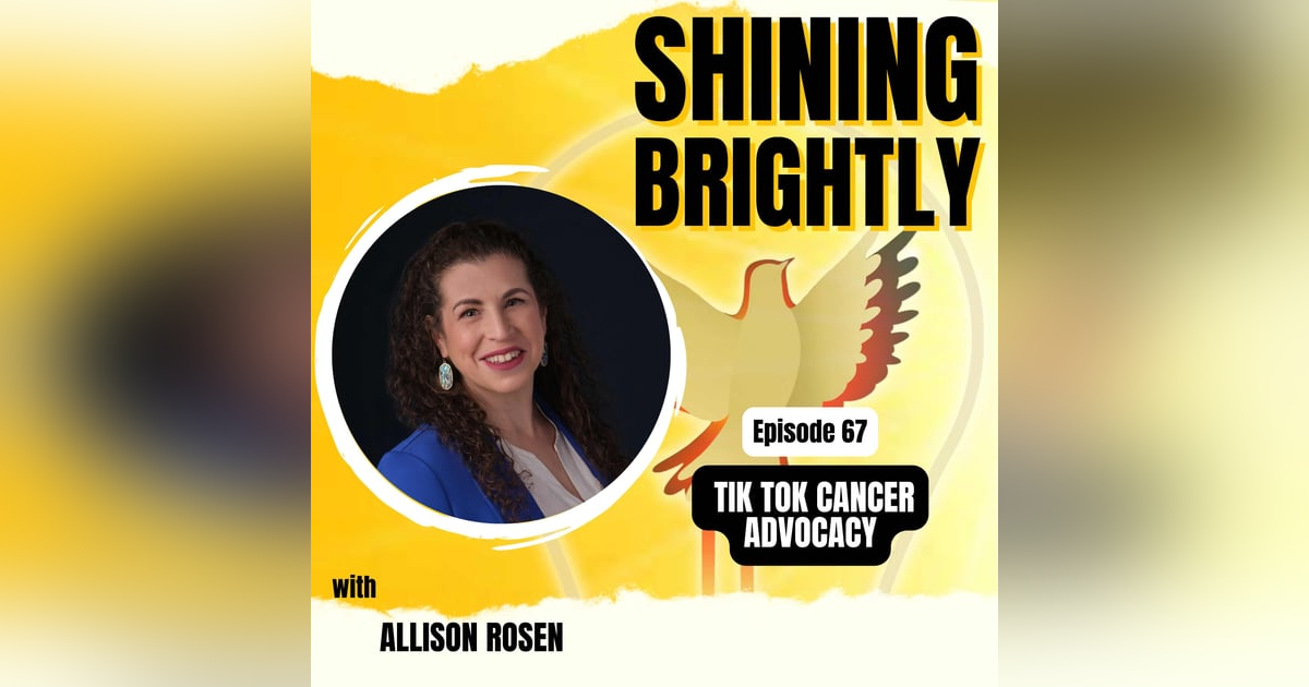 TIK TOK CANCER ADVOCACY With Allison Rosen TIK TOK CANCER ADVOCACY With Allison Rosen