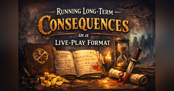 image for Running Long-Term Consequences in a Live-Play Format